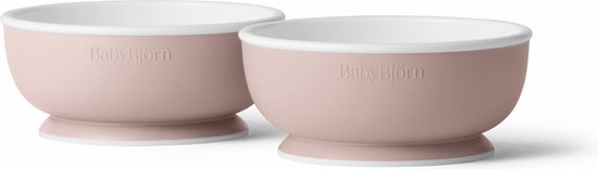 BabyBjörn Baby kommetje duopak - Pastelroze van Babybjörn