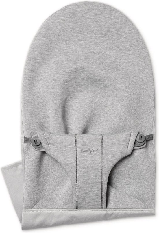 BabyBjörn Stoffen Zitting voor BabyBjörn Wipstoel - 3D Jersey - Lichtgrijs van Babybjörn