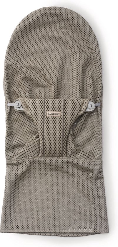 BabyBjörn Stoffen Zitting voor BabyBjörn Wipstoel - Mesh - Grijs-beige van Babybjörn