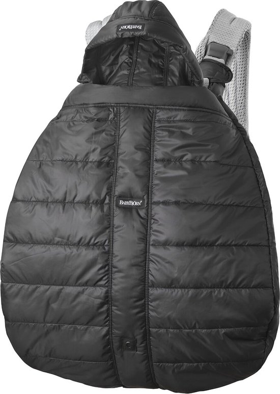 BabyBjörn Wintercape voor Draagzak - Zwart van Babybjörn
