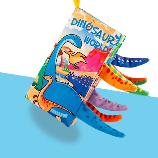 Babyboekjes en speelgoed voor baby's van 0-6-12 maanden, cadeautjes voor babyjongens, waaronder voelboekjes met dinosauruspoppetjes, speelgoed voor in de autostoel voor pasgeborenen van 6-9-12 maanden, badcadeautjes en vulling voor paasmanden.
