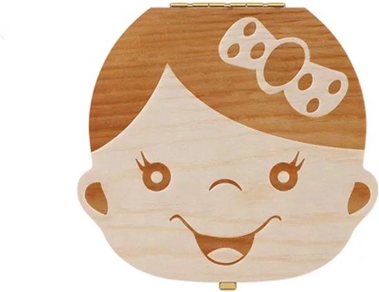 Babycure Tandenfee | Meisjes | Melk tanden verzameldoosje van Babycure