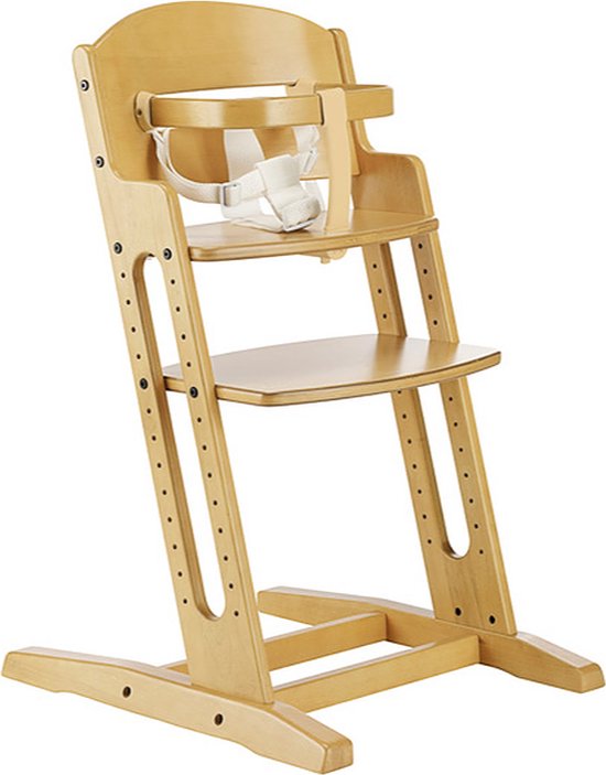BabyDan Dan High Chair - Kinderstoel - Meegroeistoel - Naturel van Merkloos