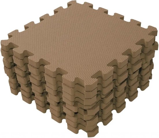 BabyDan - Schuim Speelmat - Capuccino van Merkloos