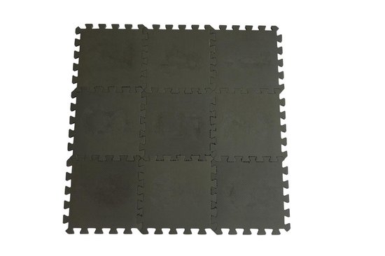 Babydan Speelkleed - Speelmat - Puzzelmat Foam 1-9 cijfers - Grijs van Babydan
