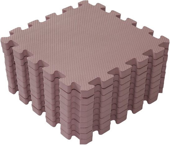 Babydan Speelkleed - Speelmat - Puzzelmat Foam - Roze