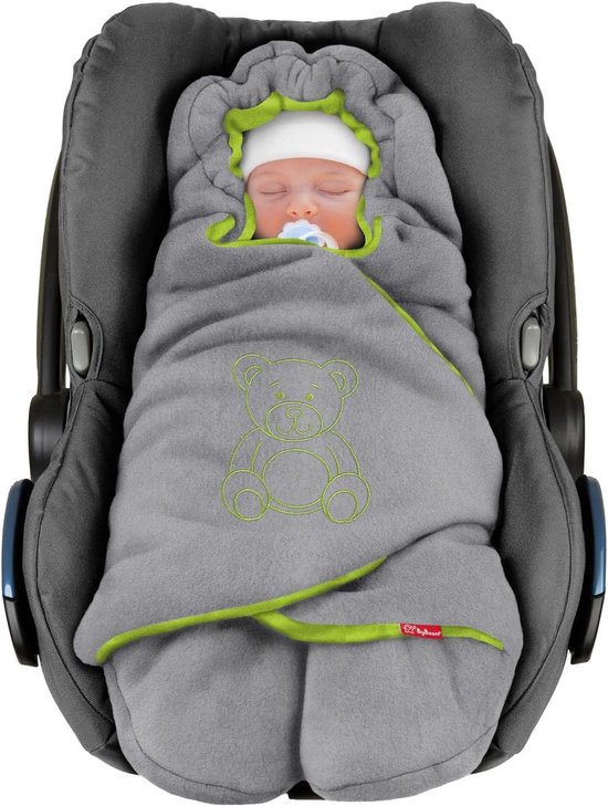 Babydeken voor autostoel - Universele winterdeken - Knuffelzachte voetenzak - Perfect voor koude dagen - SnelShoppen