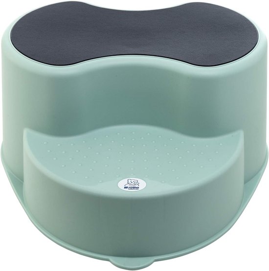 Babydesign TOP Kinderkrukje, Antislip Treden & Keeeper Sterren Kinder Toiletbril, van 18 maanden tot 4 jaar, Antislip Functie, EWA, Grijs van KEEEPER