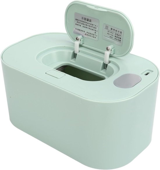 Babydoekjes Verwarmer - Doekjes Box - Baby Verzorging - Energiezuinig Design - Grote Capaciteit - Groen