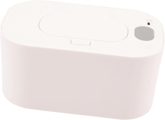 Babydoekjes Verwarmer - Doekjes Dispenser - Baby Comfort - Draagbaar Opladen - 20.5 x 13 x 11.5 cm - Wit