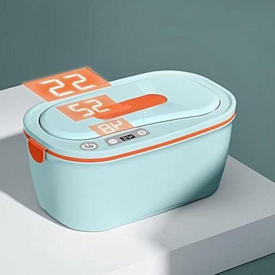 Babydoekjes Verwarmer - Doekjes Warmer Machine - Baby Comfort - Constante Temperatuur - 120 Doekjes Capaciteit - Blauw