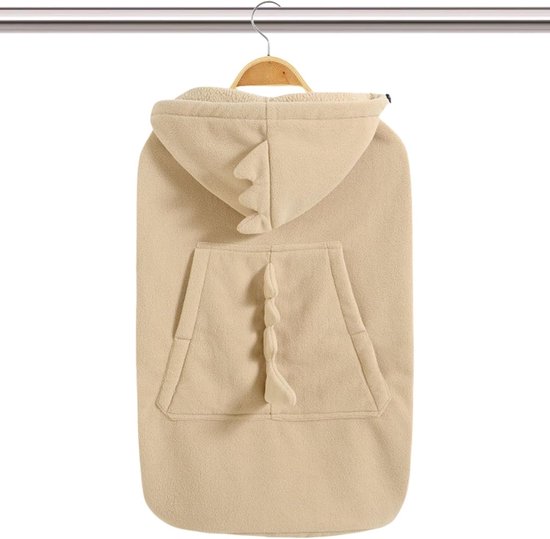 Babydraaghoes Kinderwagenhoes - Draagzak Cape - Buiten Bescherming - Machinewasbaar Zachte Stof - 76 x 63 cm - Khaki