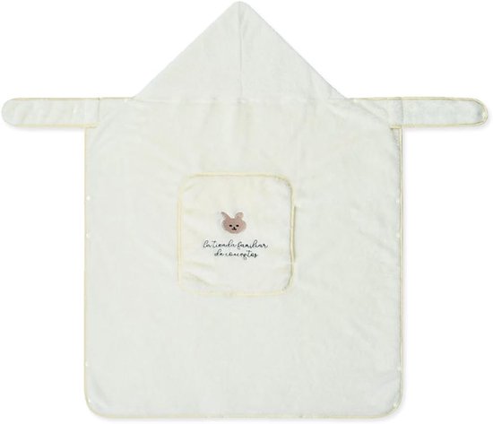 Babydraagzak Hoes - Baby Omslagdoek - Warm Blijven - Winddicht Koraalfleece - Universele Pasvorm - Haas