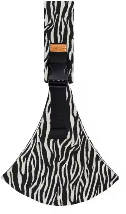 Babydrager – Baby Carrier - Draagzak voor 0-2 Jaar | Tot 20 kg | Ergonomisch & Ademend Katoen - Zebra print van Merkloos