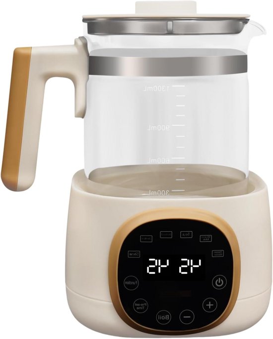Babyfles Maker - Baby Waterkoker - Babyvoeding Bereiden - 72 Uur Warmhoudfunctie - 1.3 Liter - Wit