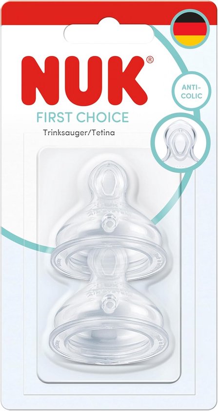 Babyfles Sets XL met Anti-Kramp Speen voor 6 Maanden+
