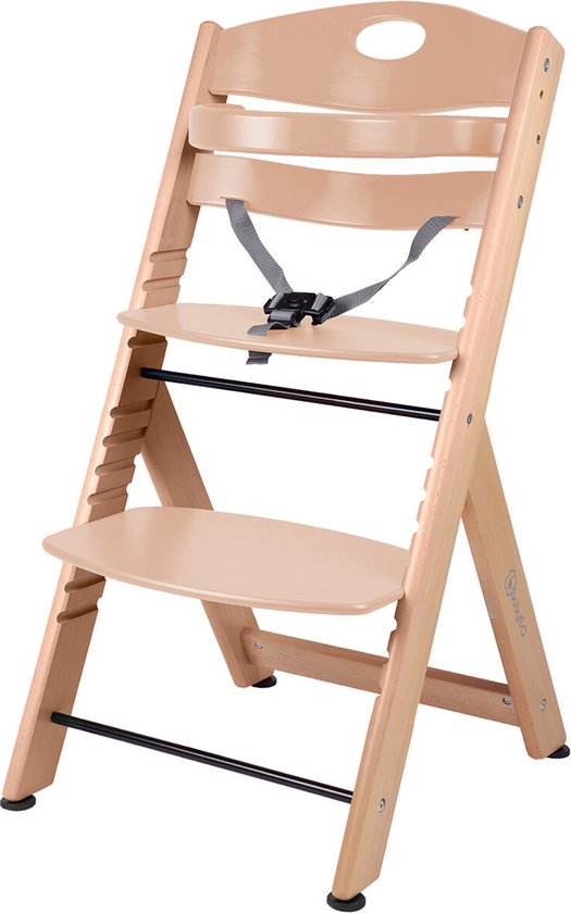BabyGO Meegroei kinderstoel Family XL - Nature van Merkloos