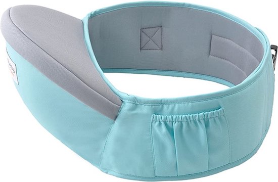 Babyheupzitje, babyheupzitje, lichtgewicht, voorste heupzitje baby, verstelbare babyheupkruk, babyheupzitje, babyheupzitje, ergonomisch, geschikt voor peuters, baby's (lichtblauw) van $
