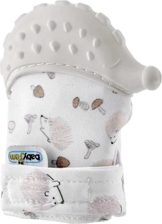 Babyjem Bijthandschoen Egel Ecru van Babyjem