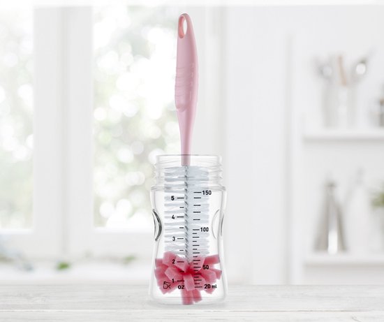 Babyjem Flessenborstel Roze van Merkloos