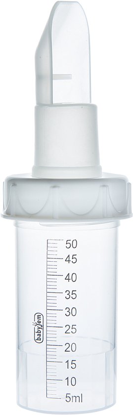 Babyjem Moedermelk 50ml Bewaarbakje met Lepel 694