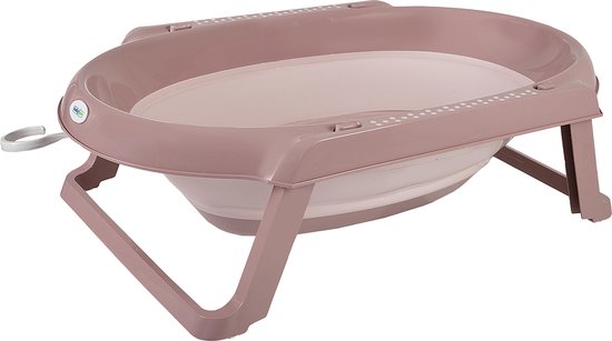 Babyjem Opvouwbaar Badje - Zalm Roze van Merkloos