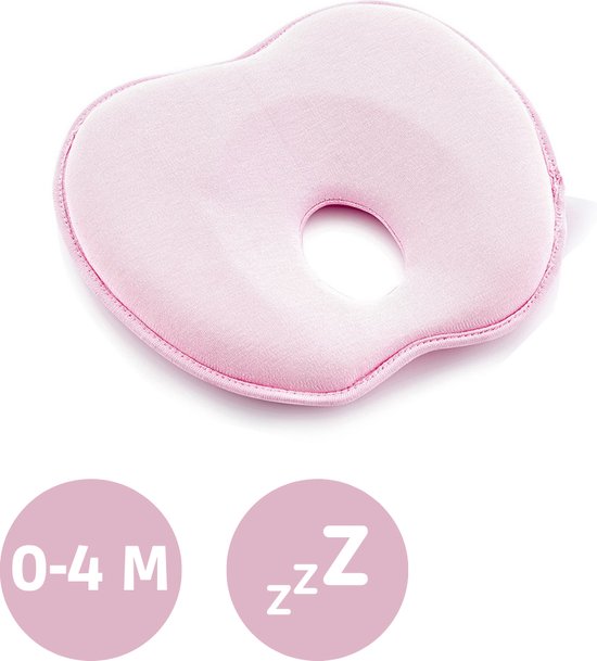 Babyjem Roze Ergonomisch Hoofdkussentje 1114151 van Babyjem