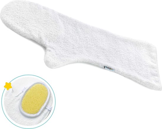 Babyjem Shower Glove Wit Douche Handschoen 1114681 van Babyjem