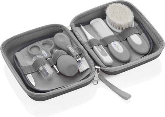 Babyjem Verzorgingsset 9-Delig Grijs van Merkloos