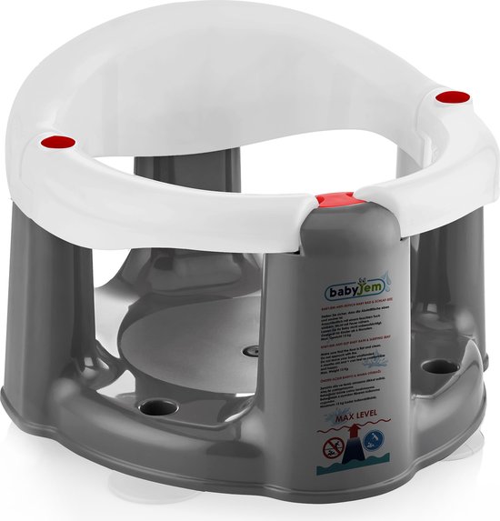 Babyjem Wit Anti-slip Badring 636 van Babyjem