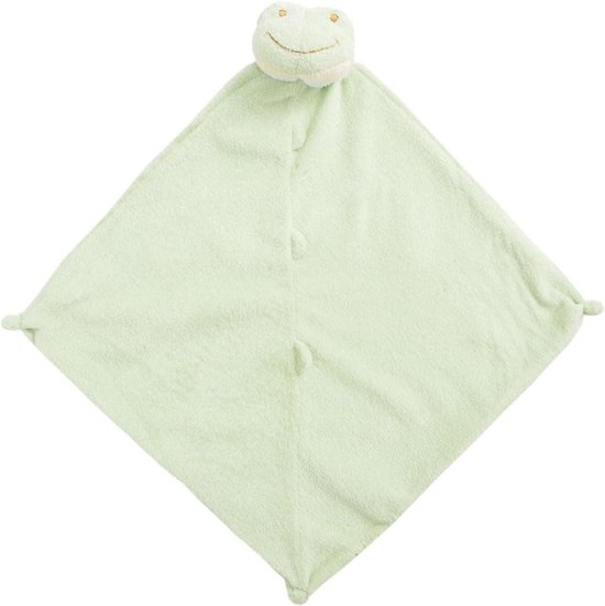 Babyknuffeldeken - Zachte deken - Slaapcomfort baby - Kasjmierzachte stof - 33 x 33 cm - Kikker