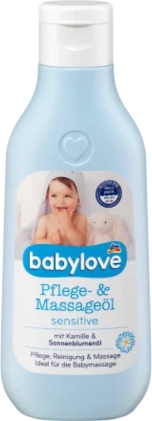 Babylove Babyolie Verzorgende Olie - 250 ml van babylove