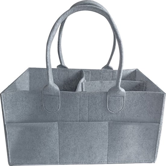 Babyluier-organizer, draagbare babyopbergmand, opvouwbare - Diaper bag/baby changing bag, van HOBFU