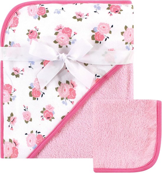 Babyluier Set: Capuchonbadhanddoek en Wasdoekjes - Zacht en Absorberend