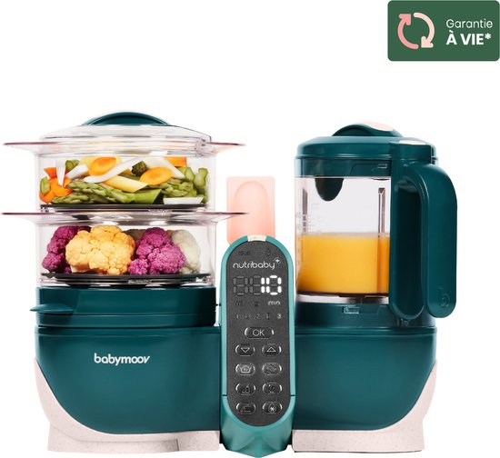 Babymoov Keukenrobot Nutribaby+™ Opal Green van Babymoov