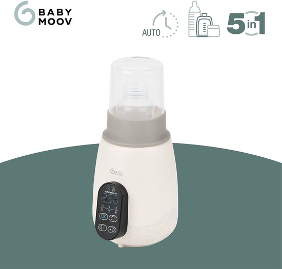 Babymoov NutriSmart+ Flesverwarmer Mineral Beige van Babymoov
