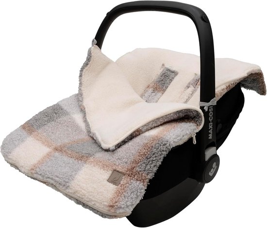 Babypak/Voetenzak voor Autostoel Groep 0+ en Kinderwagen - Universeel met 3- en 5-Puntsgordel