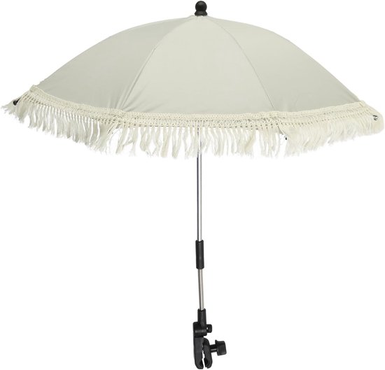 Babyparasol - kinderwagenparaplu - opvouwbare paraplu - UV-bescherming - reisaccessoires voor buiten - prinsessenparaplu - kanten kinderwagenparaplu - kinderparaplu - gratis plastic klem - nieuwe creatieve zon- en regenparaplu voor dubbel gebruik van Merkloos