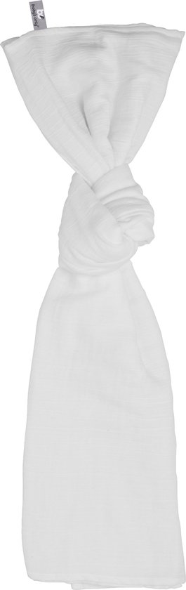 Baby's Only Baby swaddle - Inbakerdoek - Hydrofiele doek Breeze - Wit - 120x120 cm - 100% katoen