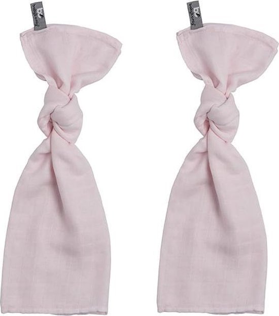 Baby's Only Baby swaddle - Inbakerdoek - Hydrofiele doek - Classic Roze - 65x65 cm - 70% bamboe/30% katoen van Baby's Only
