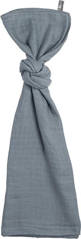 Baby's Only Baby swaddle - Inbakerdoek - Hydrofiele doek - Stonegreen - 100x120 cm - 70% bamboe/30% katoen van Baby's Only