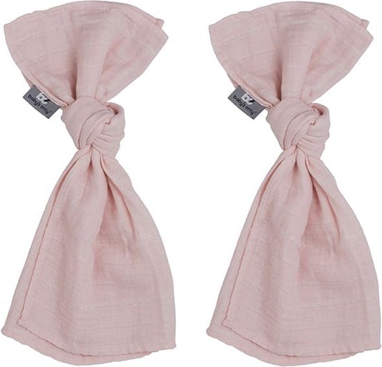 Baby's Only Baby swaddle - Inbakerdoek - Hydrofiele doeken Sparkling - Classic Roze - 65x65 cm - 100% katoen - Met subtiel glittertje - 2 stuks van Baby's Only
