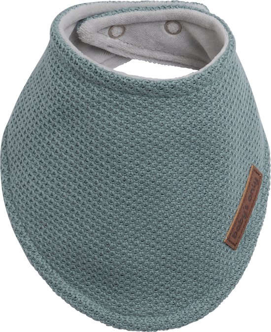 Baby's Only Bandana slab - Slabber Classic - Stonegreen - 0-8 maanden - Verstelbaar in twee maten van Baby's Only