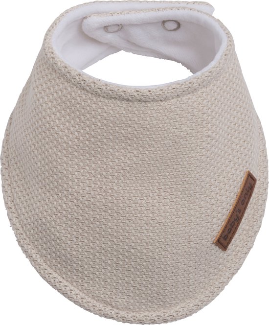 Baby's Only Bandana slab - Slabber Classic - Zand - 0-8 maanden - Verstelbaar in twee maten van Baby's Only
