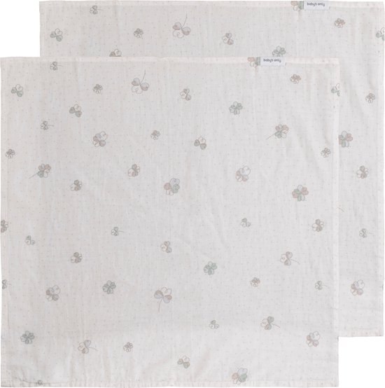 Baby's Only Hydrofiele doek Tender - Clover - 65x65 cm van Baby's Only