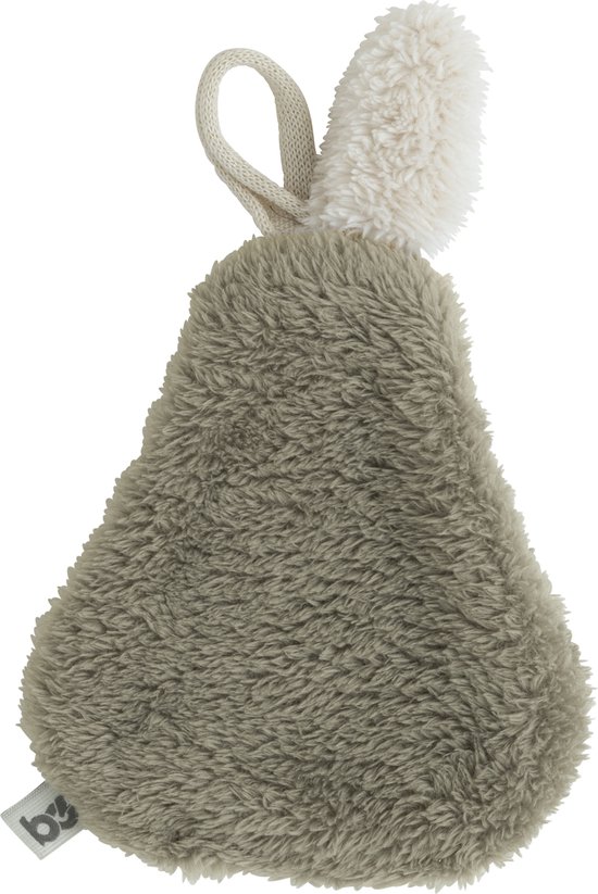 Baby's Only Speendoekje Cozy Peer - Speenknuffel van Teddystof in peer-vorm - Urban Green van Baby's Only