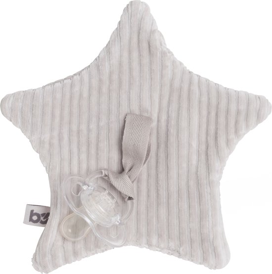 Baby's Only Speendoekje - Speenknuffel ster Sense - Kiezelgrijs van Baby's Only