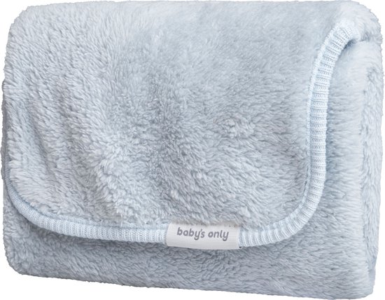 Baby's Only Verschoonmatje Cozy - Verschoningsmatje voor onderweg - Misty Blue - Inclusief opbergzakje van Baby's Only
