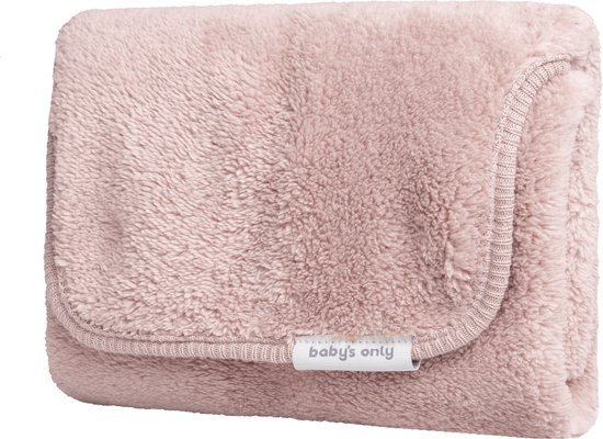 Baby's Only Verschoonmatje Cozy - Verschoningsmatje voor onderweg - Oud Roze - Inclusief opbergzakje van Baby's Only
