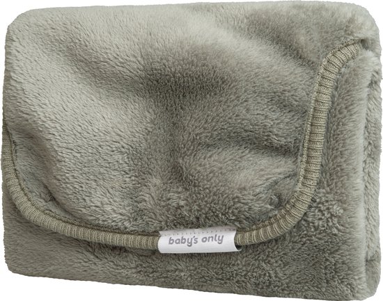 Baby's Only Verschoonmatje Cozy - Verschoningsmatje voor onderweg - Urban Green - Inclusief opbergzakje van Baby's Only